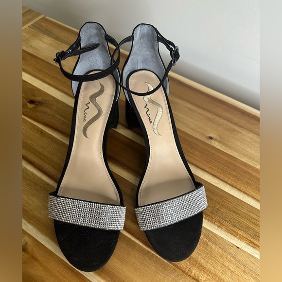 NINA CRYSTAL STRAP DRESS SANDALS - Picture 2 of 6